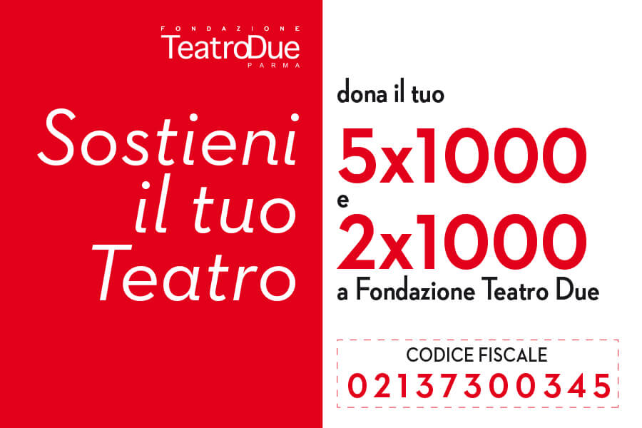 5x1000 - 2x1000 a Fondazione Teatro Due