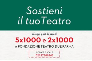 5x1000 - 2x1000 a Fondazione Teatro Due